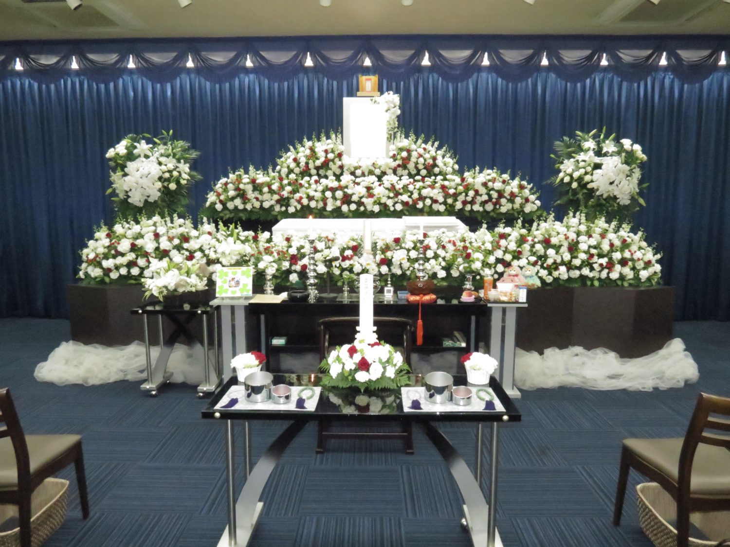 家族葬のオリジナル祭壇